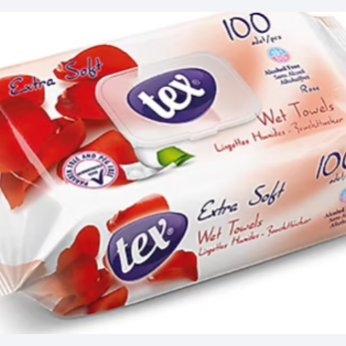 Tex Islak Mendil 100’lü Paket