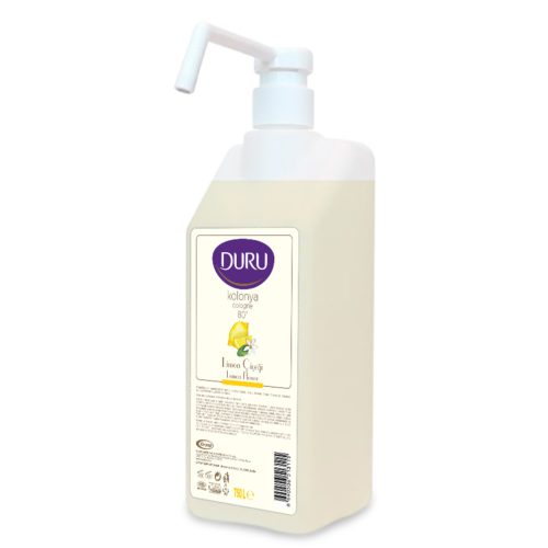 Duru Limon Kolonyası Pompalı 750 ml - 80 Derece Ferahlatıcı El Kolonyası (1 Adet)
