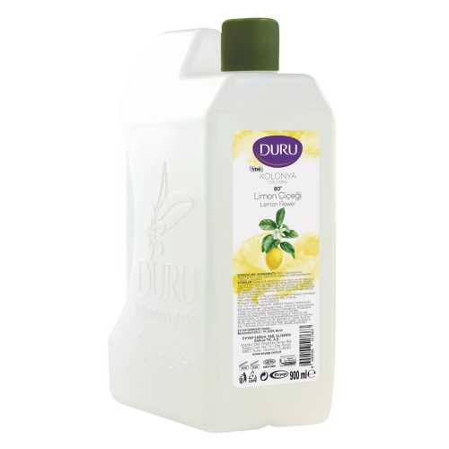 Duru Limon Kolonyası 900 ml Bidon - 80 Derece Ekonomik Aile Boyu (1 Adet)