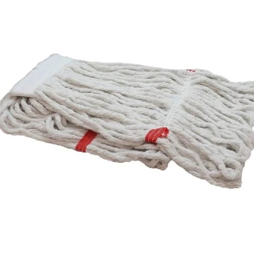 Islak Mop Püskül 400 gr (5 Adet) - Pamuklu Endüstriyel Temizlik Paspas Yedek