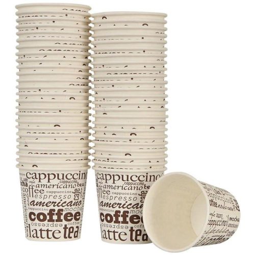 4 oz (110 ml) Karton Bardak 500 Adet - Sıcak ve Soğuk İçecek Bardağı