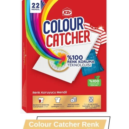 K2R Colour Catcher Renk Koruyucu Mendil 22'li 1 Paket