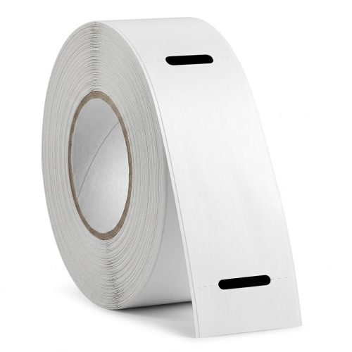 38x100 mm 350 Sarım Termal Karton Raf Etiketi 170 gr Ortadan Çeltikli Barkod Yazıcı Raf Kartonu 1 Rulo
